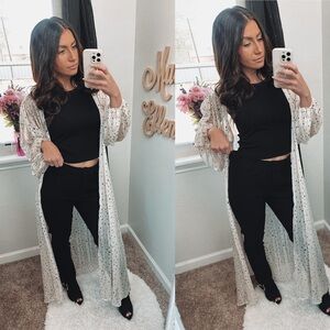 Mario Serrani Italy Dapper black dress pants size 8